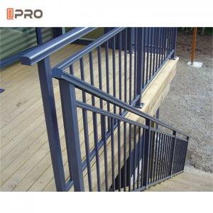 Quality T6 Modern Aluminium Balcony Balustrades Personal Outdoor Terrace Railing for sale