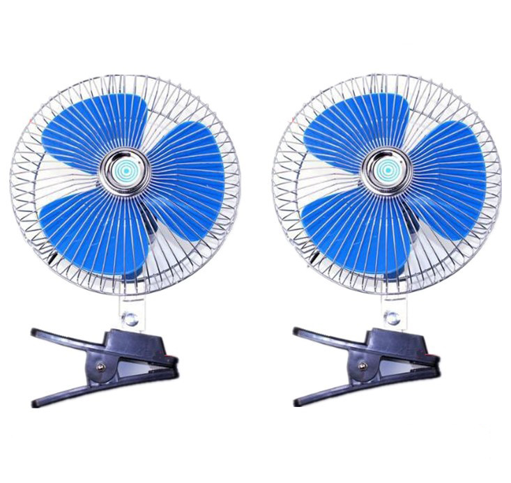 Quality Blue And Silver Automotive Cooling Fans / Metal And Plastic Electric Radiator Fan for sale