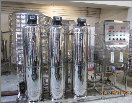 Quality 500LPH RO Water Treatment Filter Machine With 4040 Membrane for sale