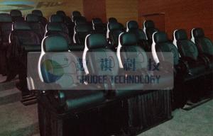 Quality 23 Seats Middle 5D theater System With Genuine Leather Motion Theater Chair for sale