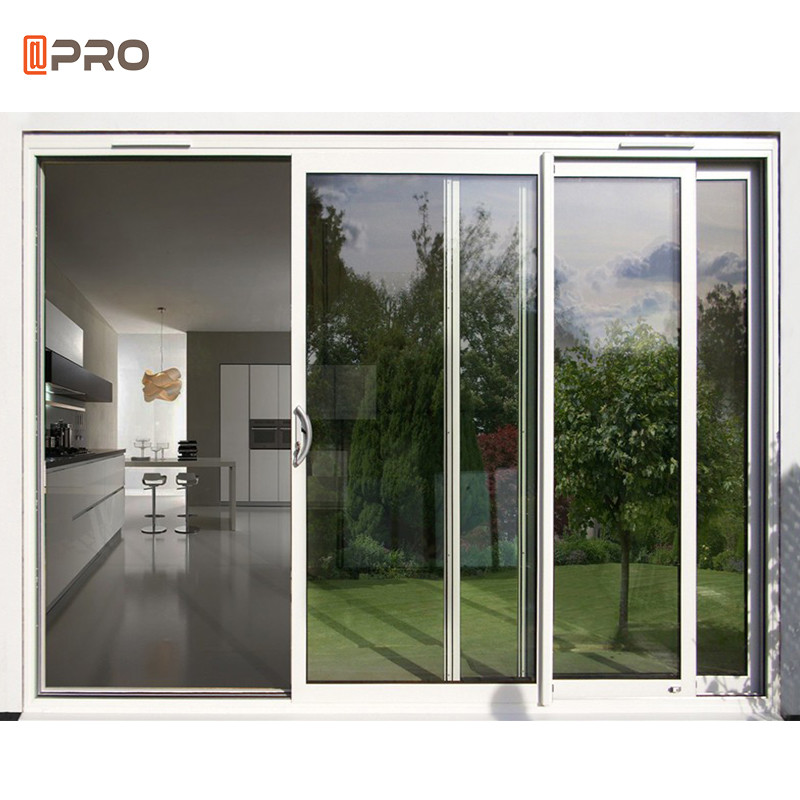Quality Thermal Break Steel Windows Aluminium Sliding Glass Doors Electrophoresis AS2047 for sale