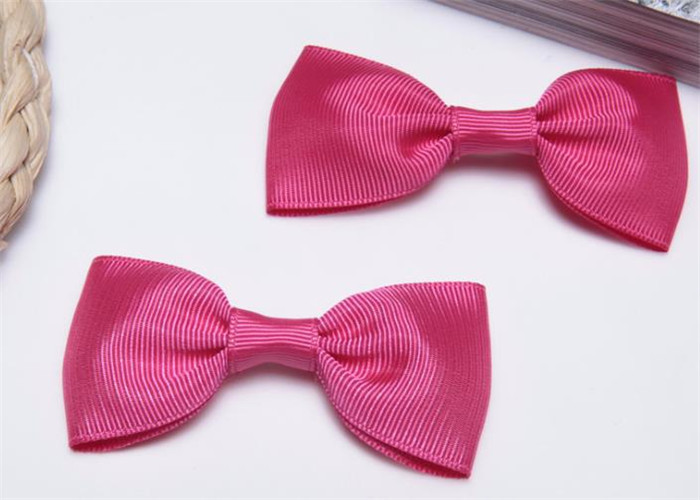 Quality High End Bow Tie Ribbon , Hair Elastic Bands Home Textile Purple for sale