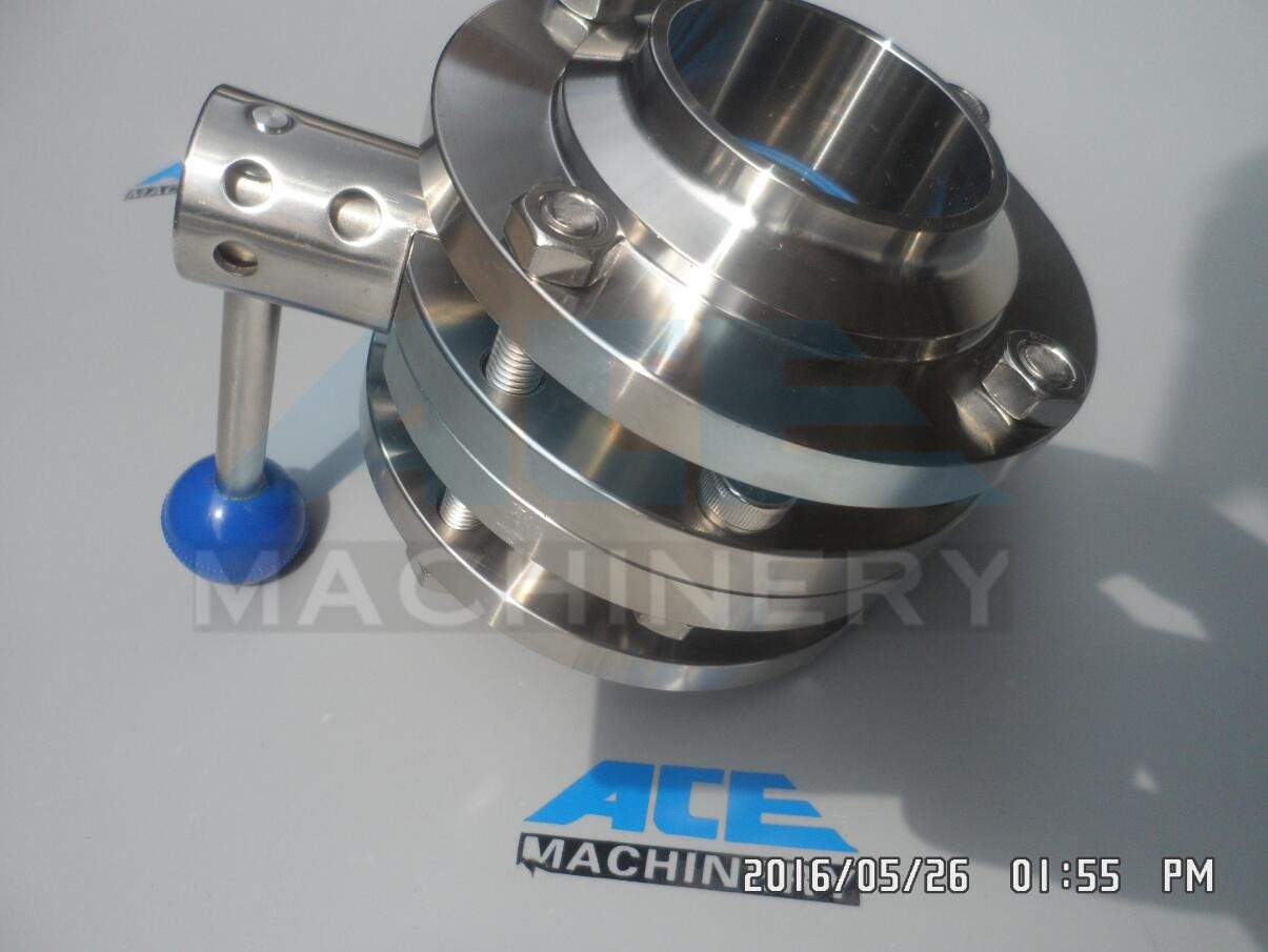 Quality Sanitary Stainless Steel Pulling Hanlde Butterfly Valve (ACE-DF-7T) for sale