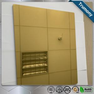 Quality High Strength Copper Composite Panel Brushed Mirror Bacteriostatic Decoration for sale