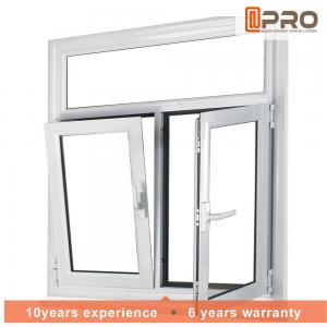 Quality Adjusting Tilt And Turn Aluminium Windows With Screens Swing Open Style for sale