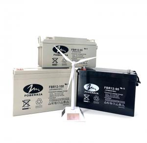 Quality Maintenance Free 12V Solar Lead Acid Battery 65AH To 250AH Long Life Rechargeable for sale