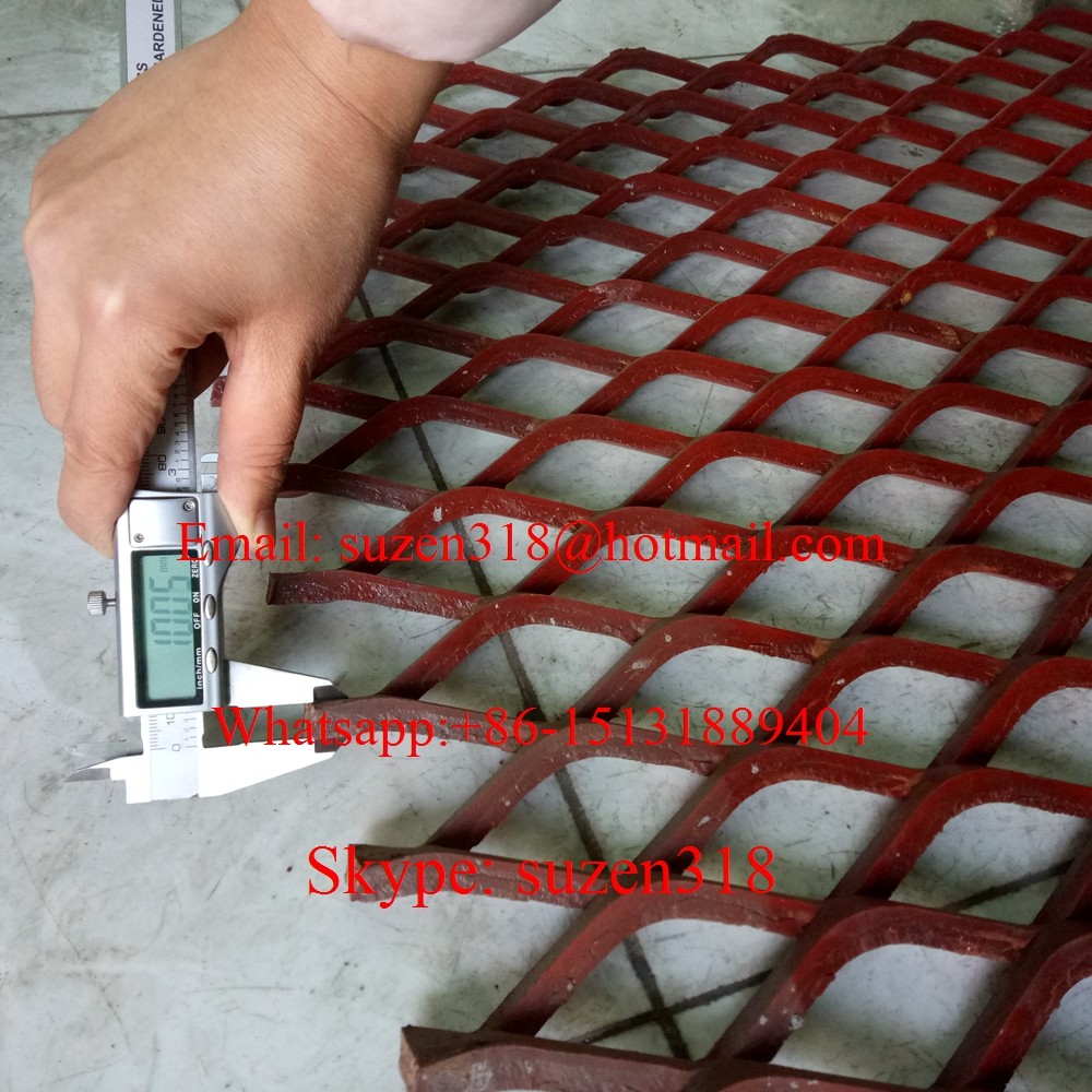 Quality heavy duty expanded metal mesh / expanded metal catwalk wire mesh for sale