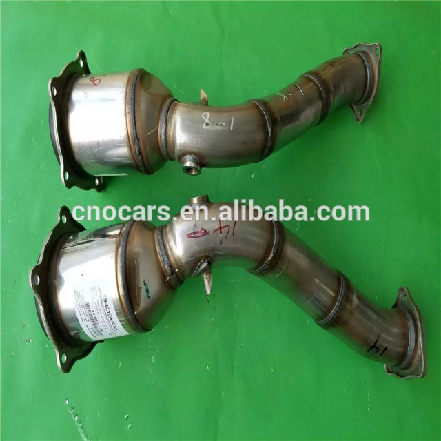 Quality 958113021AX 95811302101 Front Catalytic Converter Recycling For Porsche Cayenne Without Turbo Charge for sale
