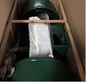 Quality MF9015 single bag mobile industrial Woodworking single and double barrel dust collector for sale