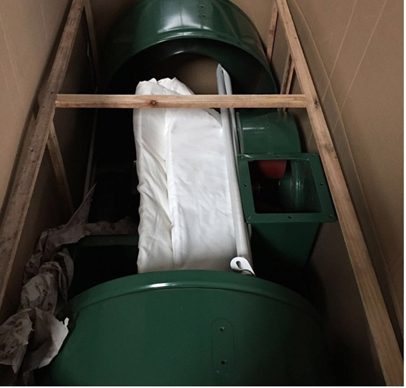 Quality MF9022 double bag portable cyclone woodworking bag dust collector manufacturer for sale