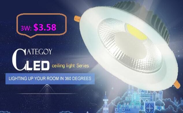 Quality 220v recessed led downlights cob japan style economic lamp for sale