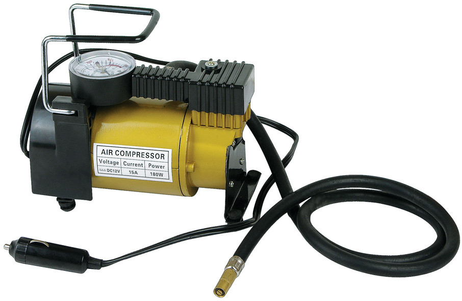 Quality 3M Cord 140PSI Metal Air Compressor Tyre Pump 12v for sale