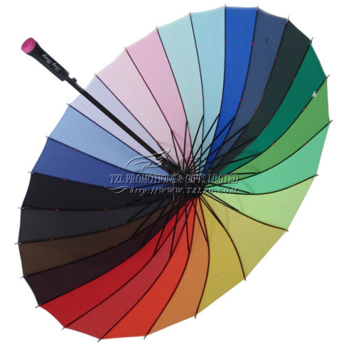 Quality Promoting Golf Rainbow Umbrellas from TZL Promotions & Gifts Limited, RN-S1024 for sale