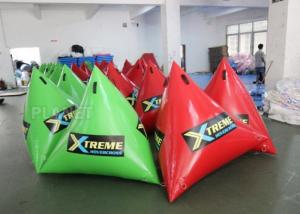 Quality Green Inflatable Marker Buoy / Inflatable Floating Water Park 3 Years Warranty for sale