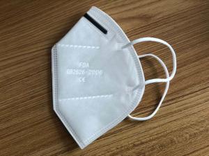 Quality White High BFE Disposable Ffp2 Mask , FFP Face Mask Non Woven Fabric for sale