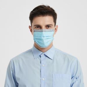 Quality High Breathability Blue Face Mask Disposable Non Woven Face Mask for sale