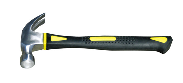 Quality types of claw hammer with TPR rubber handle for sale