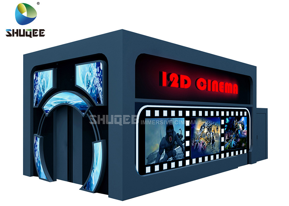 Quality Arc Screen Movie Theater Equipment 12D Cinema Truck Vibration Frequency 12HZ for sale