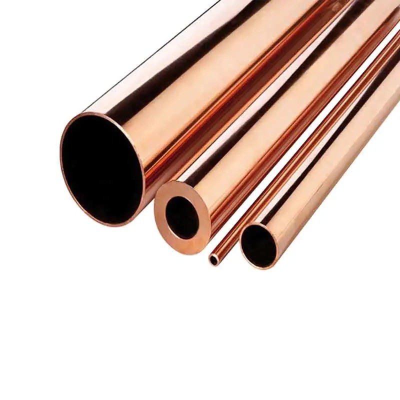 Quality C12000 C2400 Copper Metal Pipe Straight 99.99% Pure Tube for sale