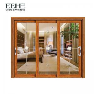 Quality Tempered Glass Aluminum Window Door For Interior House Customized Size for sale