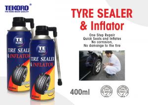 Quality Non - Toxic Tire Sealer And Inflator For Fixing Flat Tire / Punctured Tire / for sale