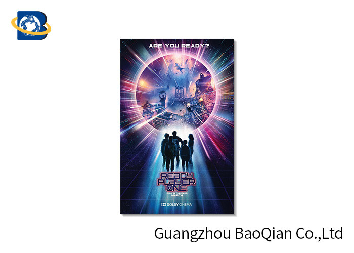 Quality High Resolution Lenticular Greeting Cards Movie Star Photo Eco - Friendly Material for sale