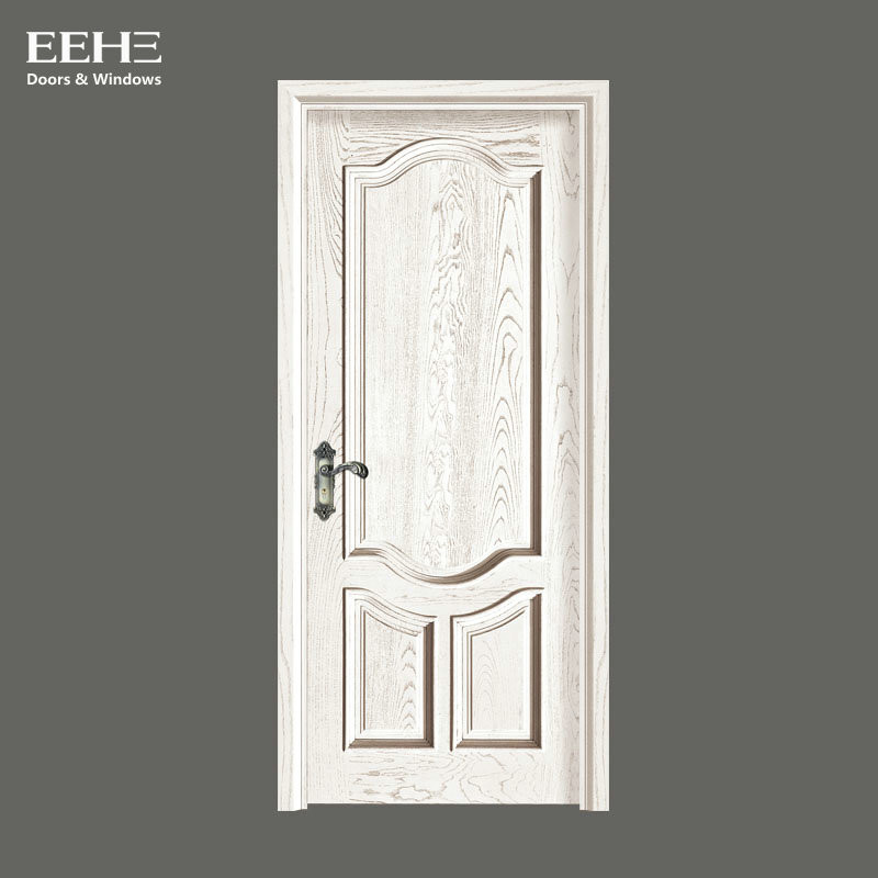 Quality Luxury Commercial Solid Core Wood Doors / Strong White Wood Interior Doors for sale