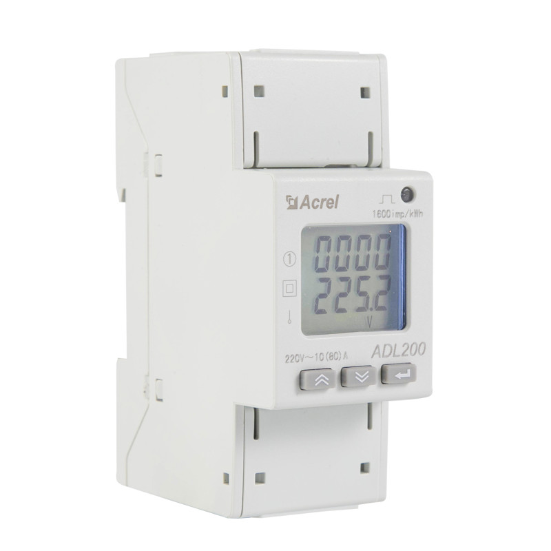 Quality Digital single phase LCD din rail energy meter with /dual tariff energy meter for sale