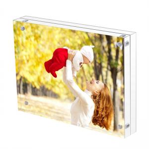 Quality Clear Magnetic Acrylic Poster Frame Perspex Photo Frames Acrylic Block for sale