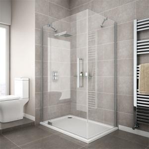 Quality china supplier cheap corner compact simple tempered glass shower enclosure for sale