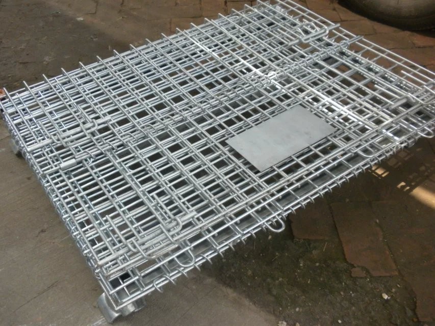 Storage Cage,Wire Mesh Container,Supermarket Mesh Container,Mesh Basket,50x50mm