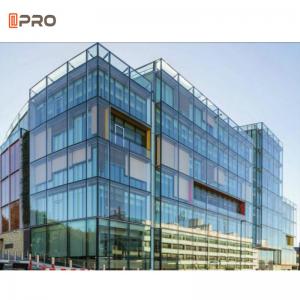 Quality Profile Aluminium Heatproof Industrial Glass Curtain Wall ISO9001 standard for sale