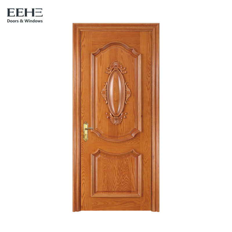 Quality Beautiful Commercial Solid Hardwood Internal Doors With Hardware Logo Embossed for sale