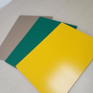 Quality 3mm Fireproof Aluminum Composite Panel High Strength Building ACP A2 Light Weight for sale