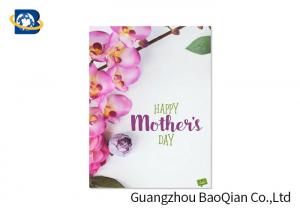 Quality Colorful 3D Lenticular Card , 3D Lenticular Greeting Cards Mother's Day Card With Love for sale