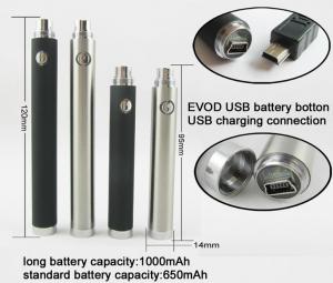 Quality Best Sell Variable Voltage EGO Thread Evod Pass Through USB Battery for sale