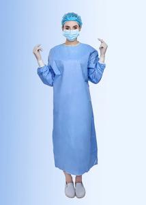Quality 30-60gsm Non Woven Medical Disposables SMS Fabric Sterile Surgical Gowns for sale