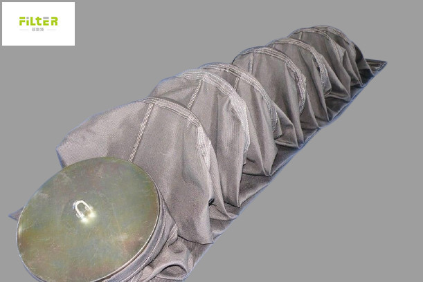 Quality Black Fiberglass Filter Bag For Cement Plant Corrosion Resistance for sale
