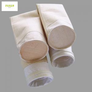 Quality Pleated Type 550gsm SS Snapband PP Filter Bag for cement plant for sale