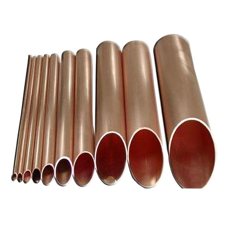 Quality Round Copper Tube Metal Seamless Copper Pipe Straight Od 1/2&quot; 3/4&quot; for sale