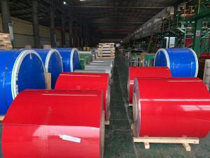 Quality Prepainted Color Coated Aluminum Coil H112 1600mm Width for sale