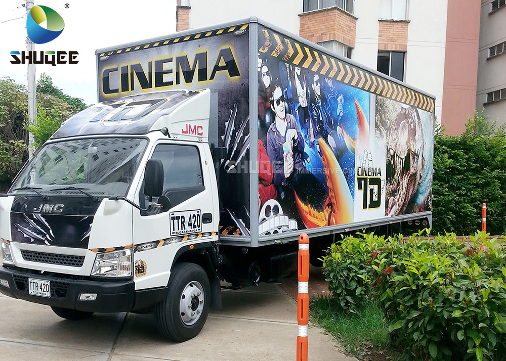 Buy cheap Movable 7D Movie Theater Trailer from wholesalers