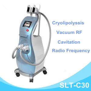 Quality Cryotherapy Coolsculpting Fat Freezing Machine / Vacuum Cavitation RF Body for sale