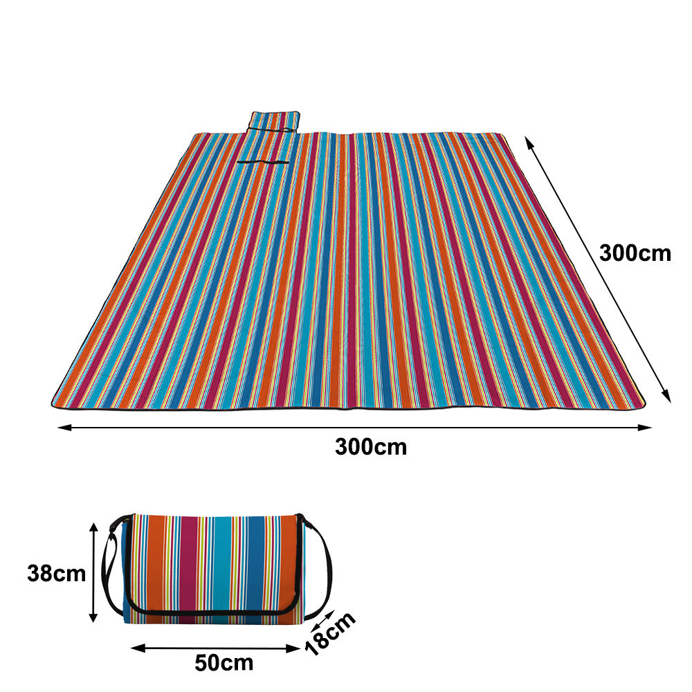 Quality Beach Blanket Sand Proof Outdoor Picnic Blanket Water Resistant Large Mat for for sale