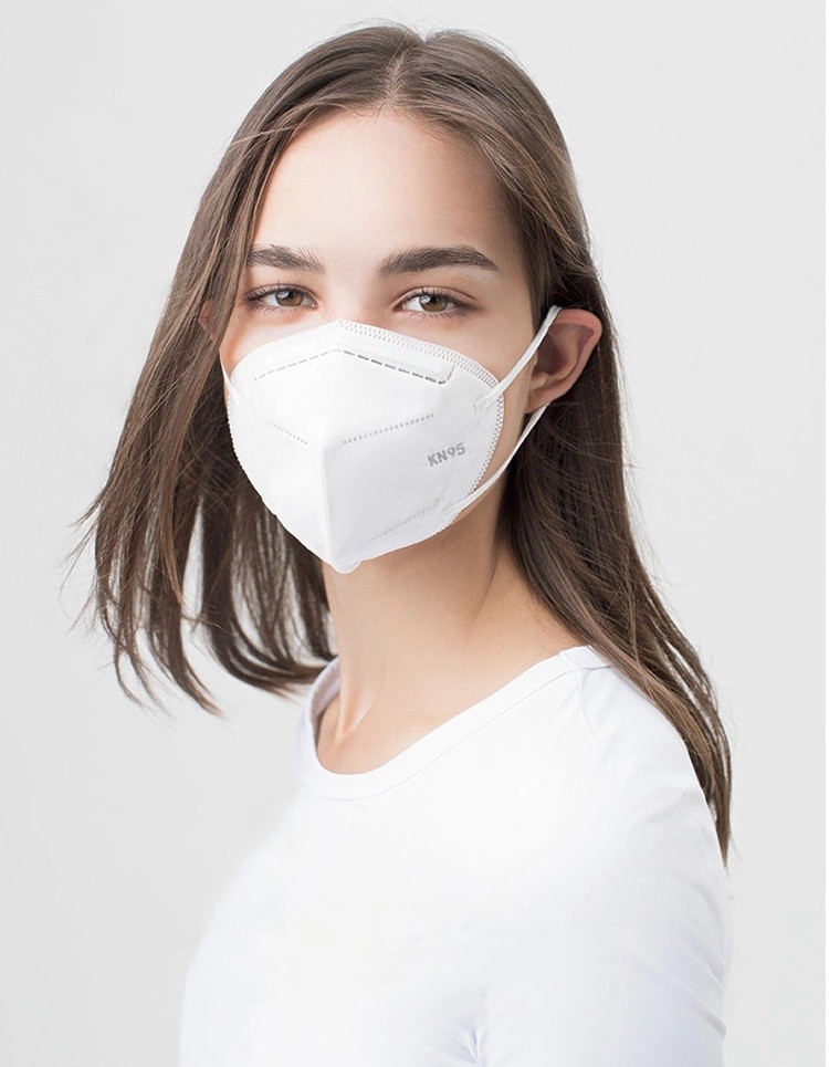 Quality Breathable KN95 Medical Mask Disposable Folding FFP2 Mask For Public Occasions for sale