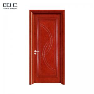Quality Moisture Resistant Wood Entrance Doors Residential / Red Commercial Wood Doors for sale