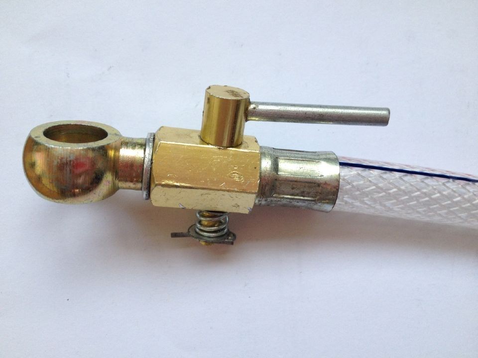 Quality Water Drain Cock High Pressure Fuel Pipe Copper Or Aluminum Material 1/4  3/8 Two Models for sale
