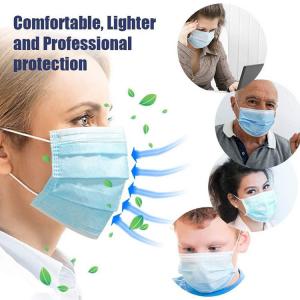 Quality Antibacterial Disposable Surgical Mask Splash Repellent For Medical Staff for sale