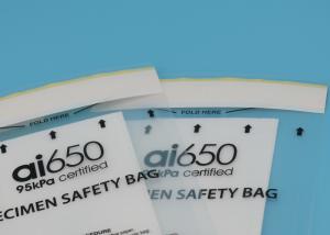 Quality AI650™ 95kPa Biohazard Bag , 95 kPa pressure Bags For specimen Packing for sale