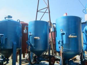 Quality 200 Liters Abrasive Sand Grit Blasting Equipment For Pressure Release System for sale